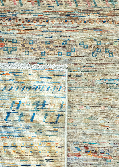 Unique Ziegler Art deco Vloerkleed 18294 | Handgeknoopt uit Afghanistan (voorraad)