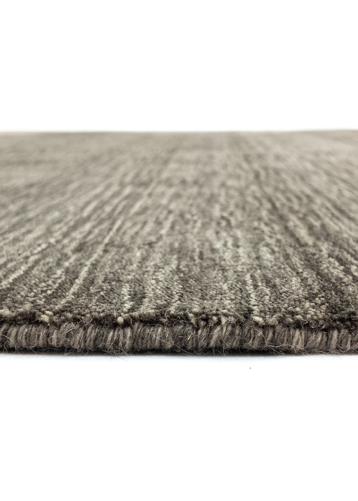 Vloerkleed MOMO Rugs Panorama Uni Dark Brown