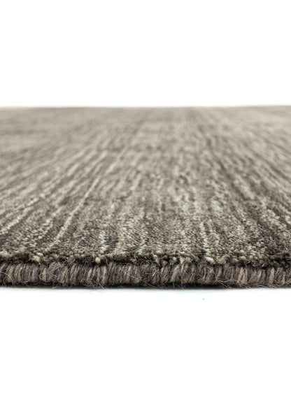 Vloerkleed MOMO Rugs Panorama Uni Dark Brown