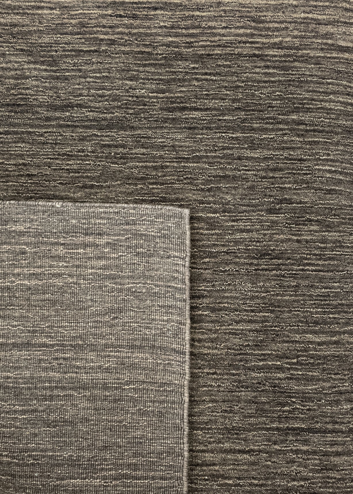 Vloerkleed MOMO Rugs Panorama Uni Dark Brown