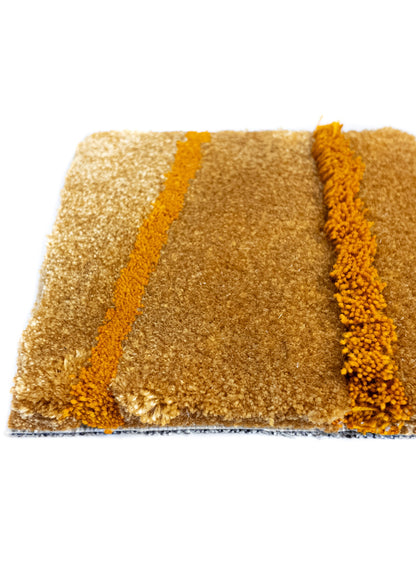 Vloerkleed MOMO Rugs Studio Fusion Elegance Caramel Gold
