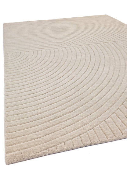 Wollen Vloerkleed van MOMO Rugs met modern reliëfpatroon | Luxe design