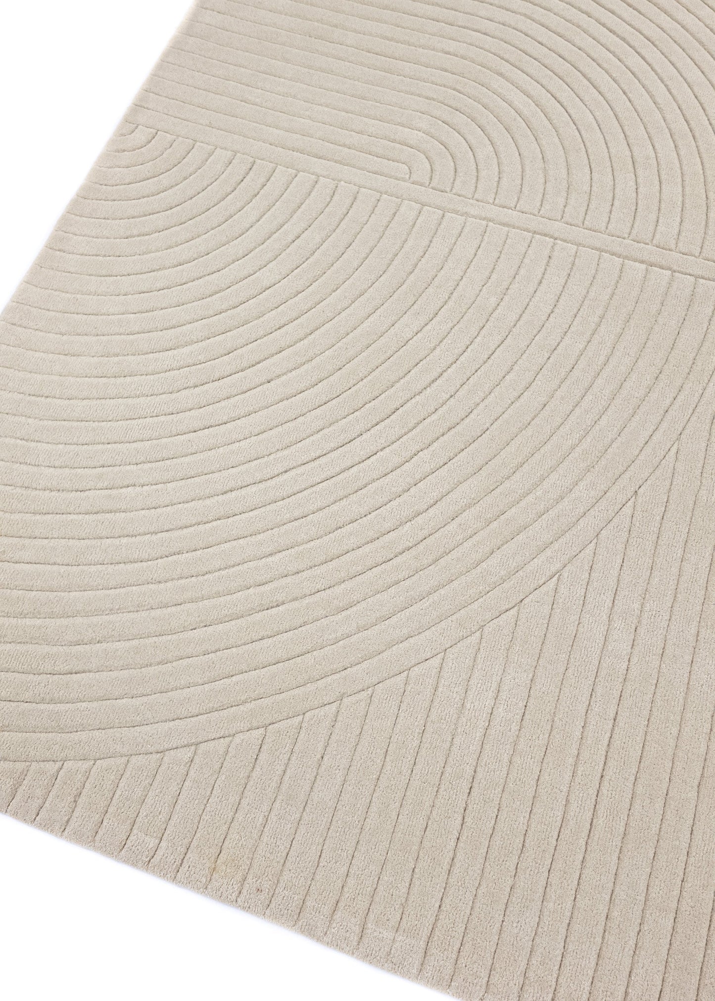 Wollen Vloerkleed van MOMO Rugs met modern reliëfpatroon | Luxe design