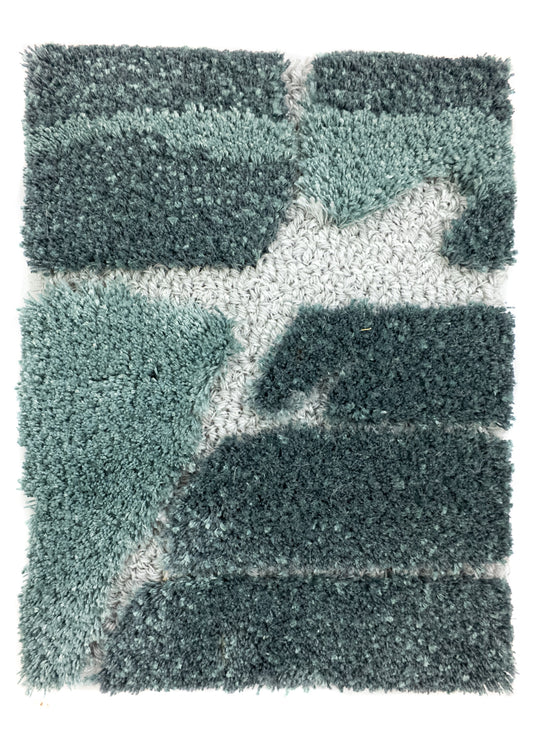 Vloerkleed Momo Rugs Naturais Meru Mineral Green