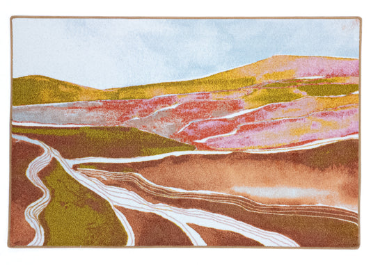 Vloerkleed MOMO rugs x NOŪRA studios - Horizon Multicolour Vibrant