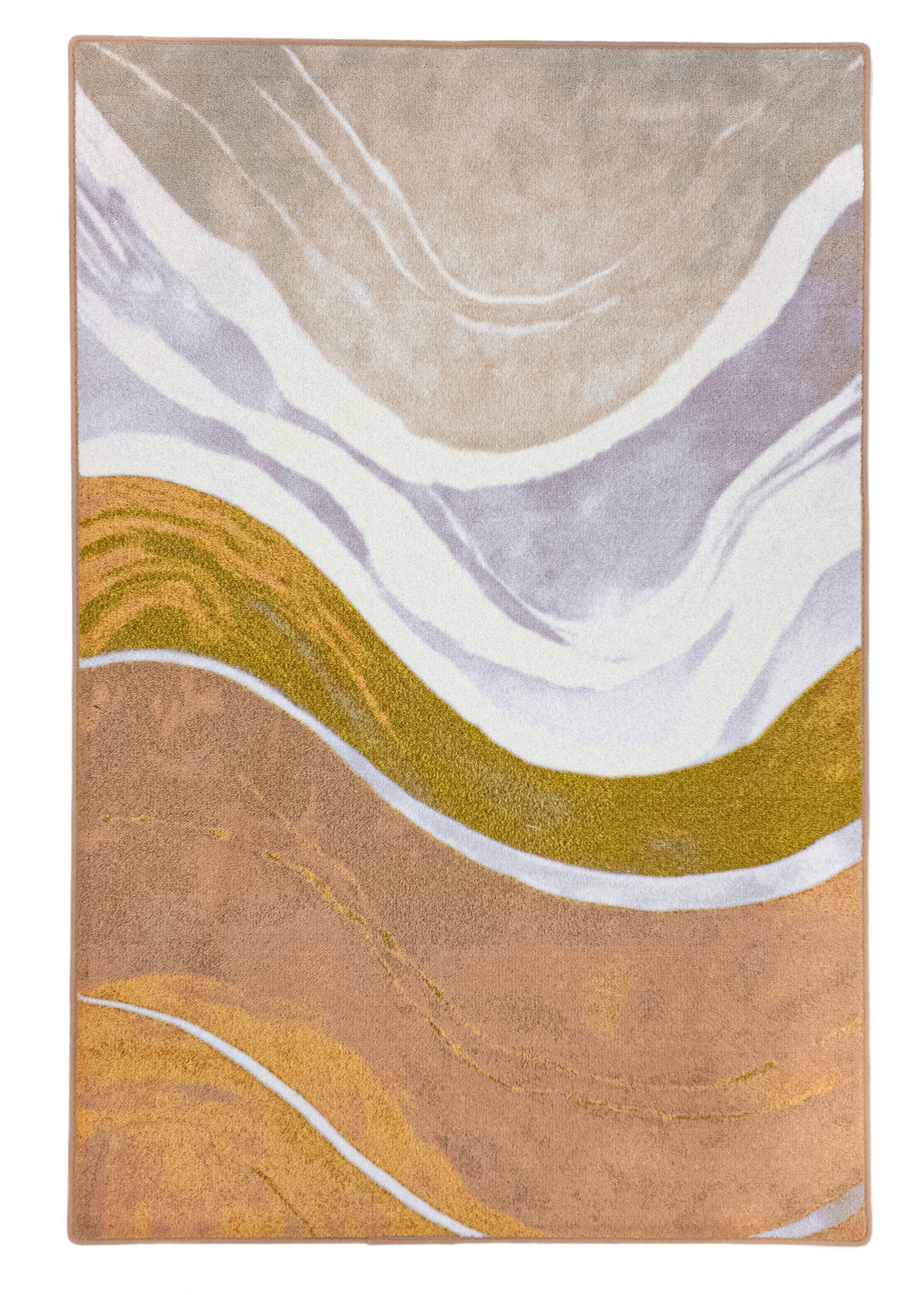 Waves Multicolour Matt vloerkleed – Modern & zacht design | MOMO Rugs ...