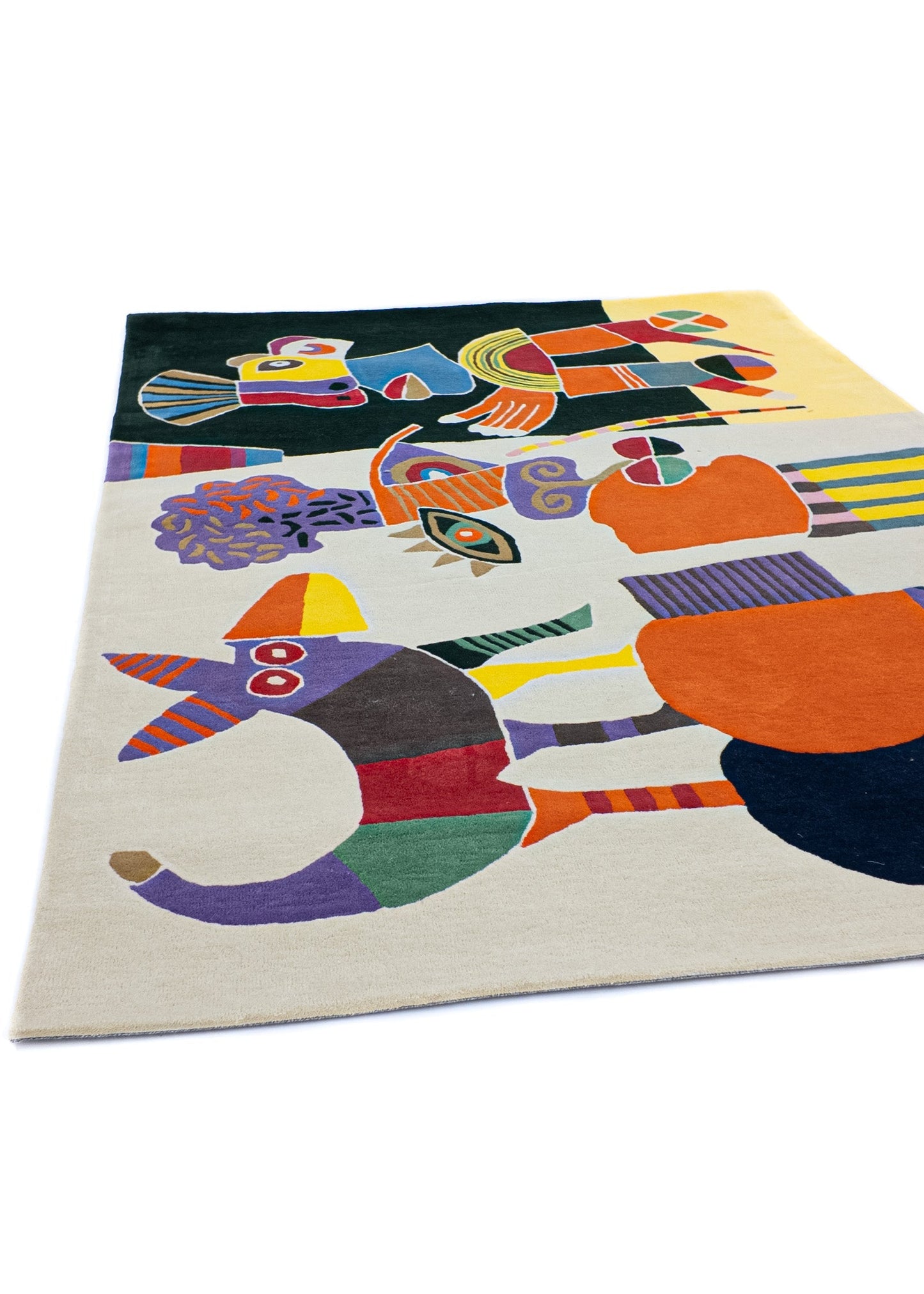 Wandkleed Tapestry MOMO Rugs Art | Clemens Briels | C’est l’optimisme qui nous portera