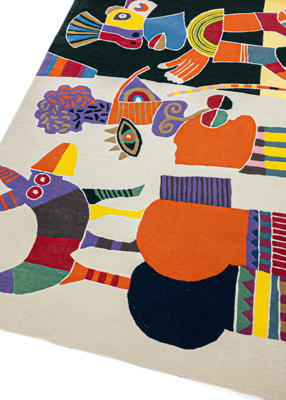 Vloerkleed MOMO Rugs Art | Clemens Briels | C’est l’optimisme qui nous portera