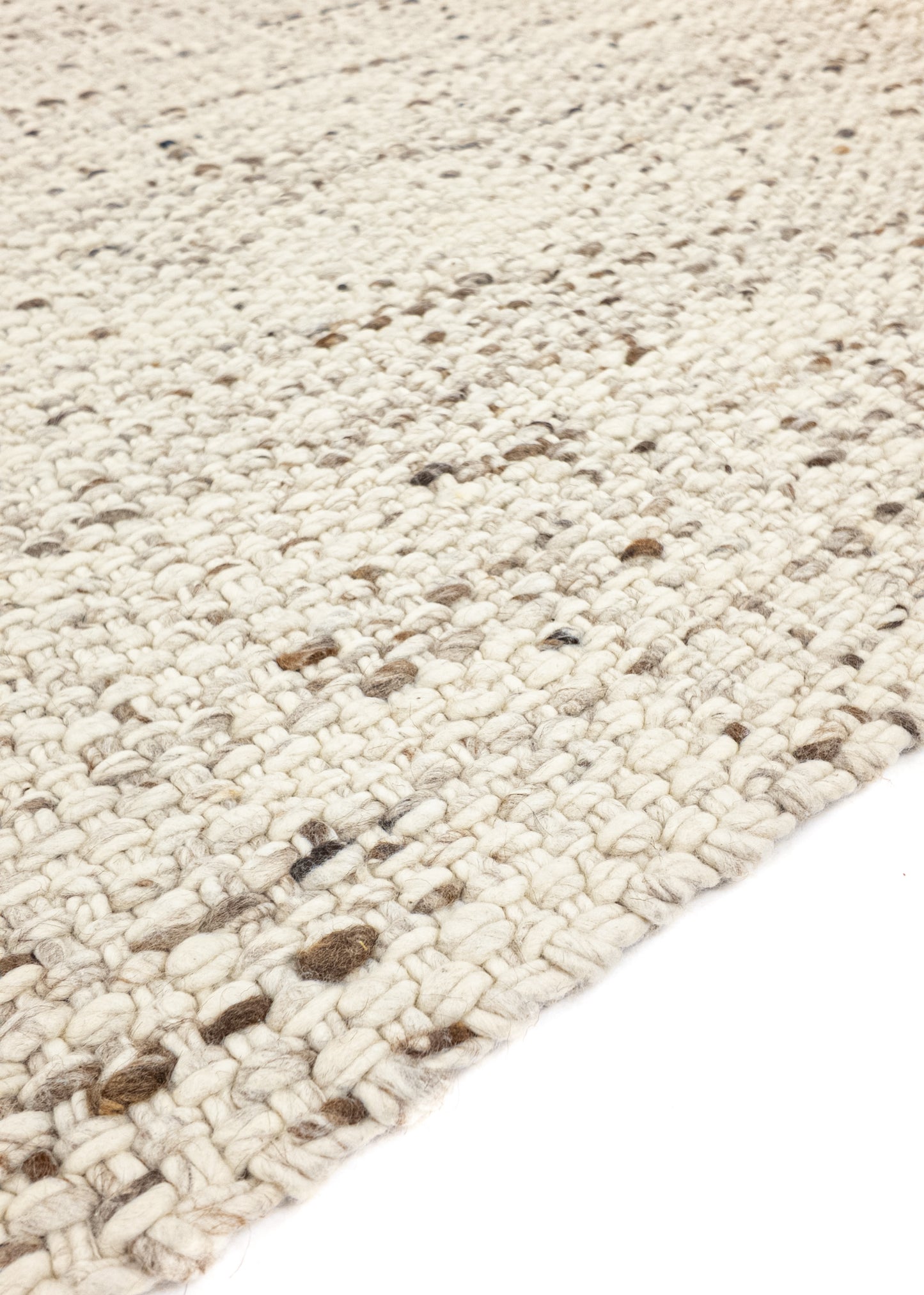 Vloerkleed MOMO Rugs | Warpweft Brown White
