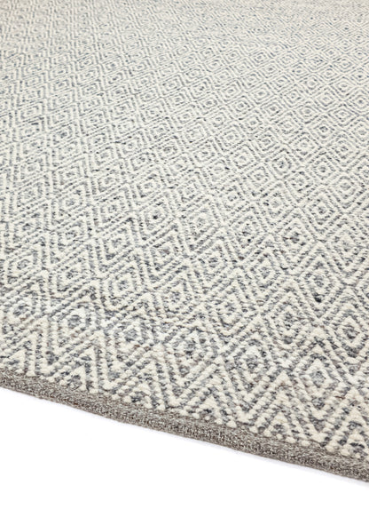 Vloerkleed MOMO Rugs | Fine Baregrain Grey White