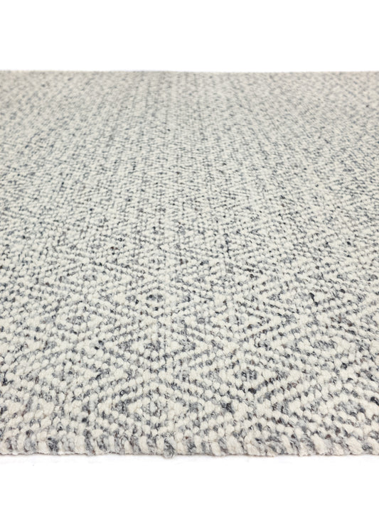 Vloerkleed MOMO Rugs | Fine Baregrain Grey White