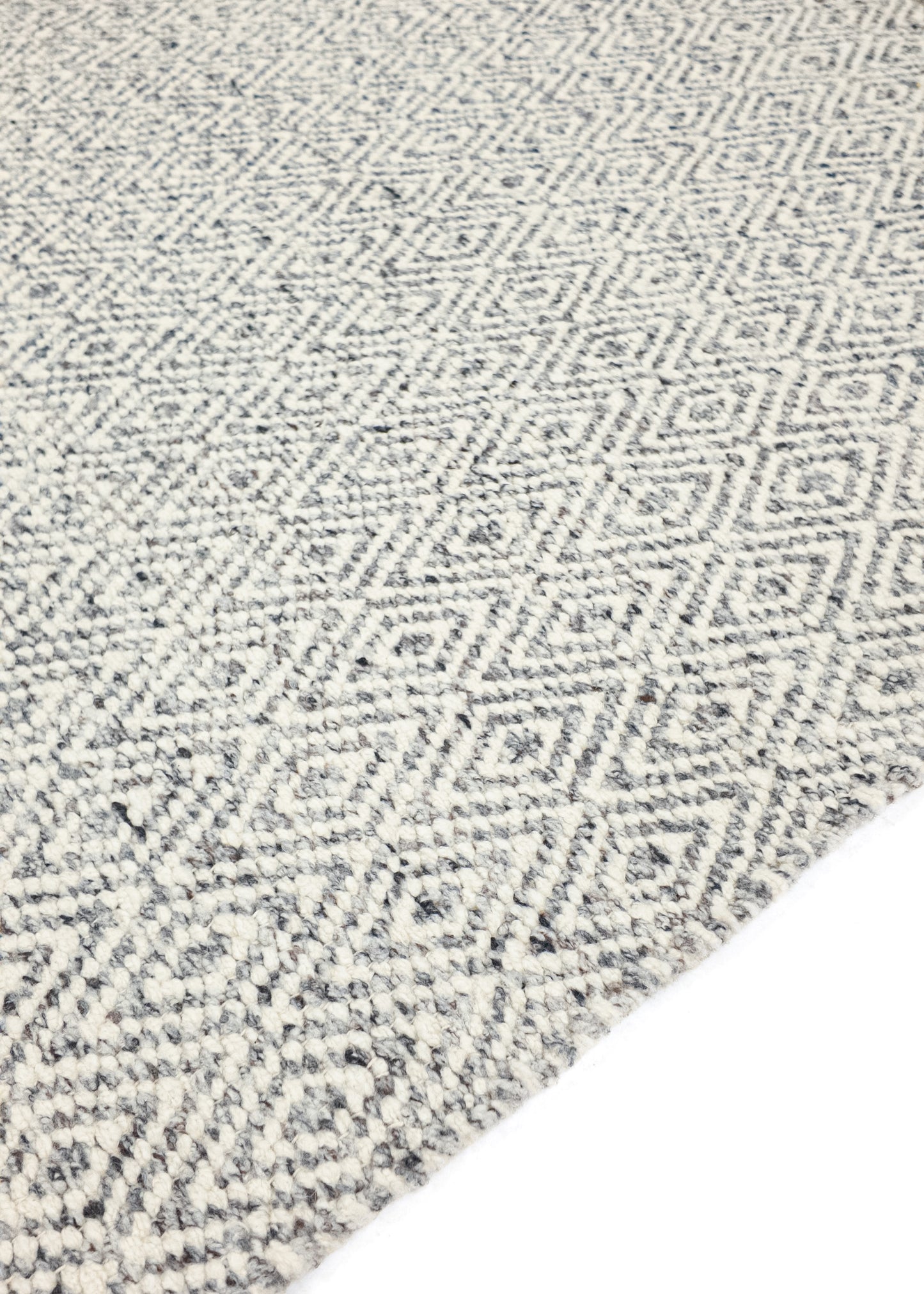 Vloerkleed MOMO Rugs | Fine Baregrain Grey White