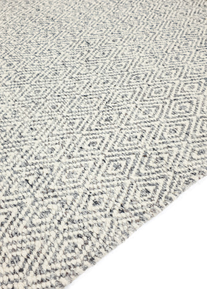 Vloerkleed MOMO Rugs | Fine Baregrain Grey White