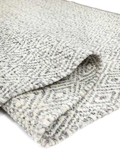Vloerkleed MOMO Rugs | Fine Baregrain Grey White