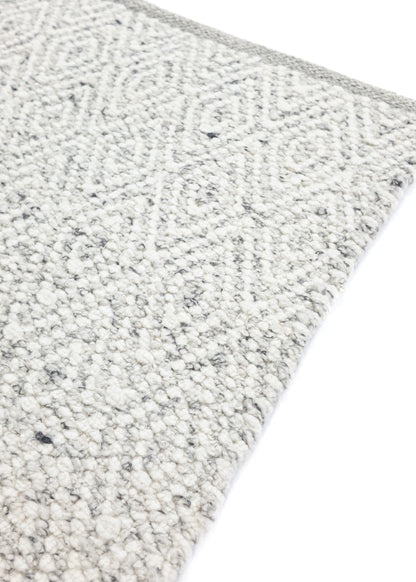 Vloerkleed MOMO Rugs | Fine Baregrain White Grey
