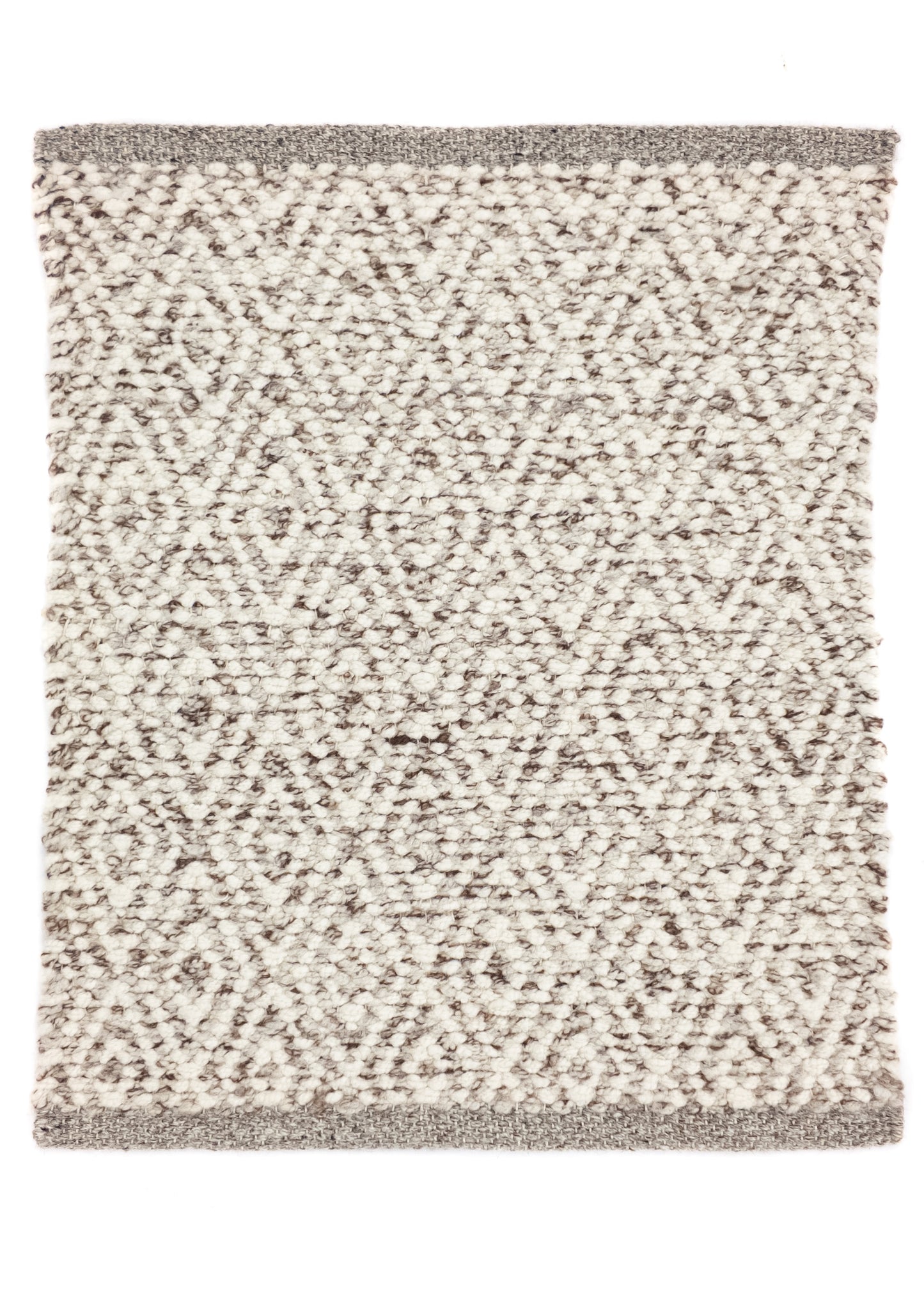 Vloerkleed MOMO Rugs | Fine Baregrain Brown White