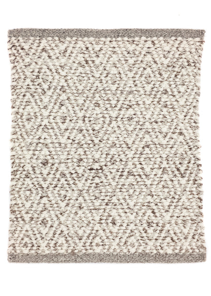 Vloerkleed MOMO Rugs | Fine Baregrain Brown White