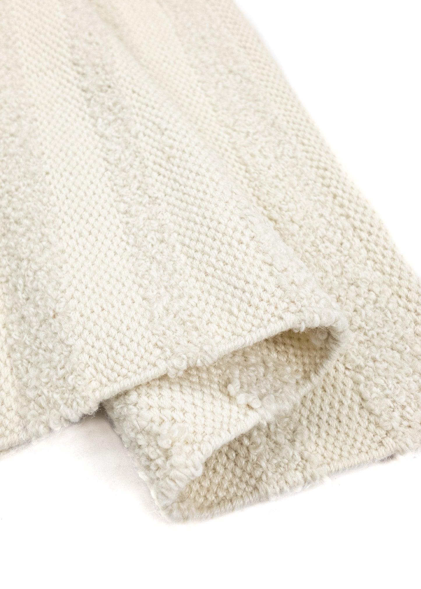 Vloerkleed MOMO Rugs | Fine Nude Loop White