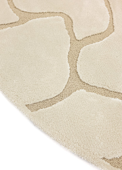 Vloerkleed MOMO Rugs | Cracks Natural Rond
