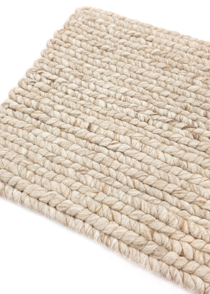 Vloerkleed MOMO Rugs | Woolcable Camel White