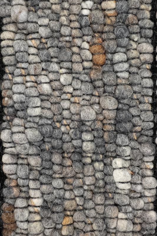 Vloerkleed MOMO Rugs Natural Weaves Campione Black 172