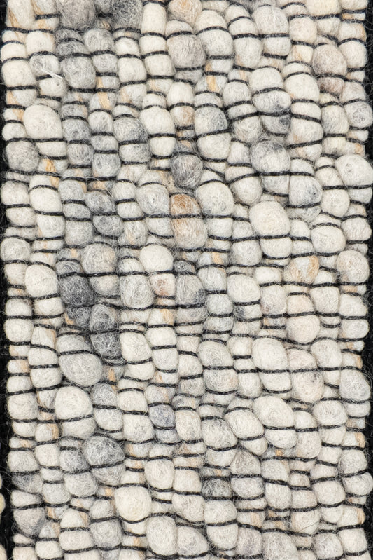 Vloerkleed MOMO Rugs Natural Weaves Campione Black 173