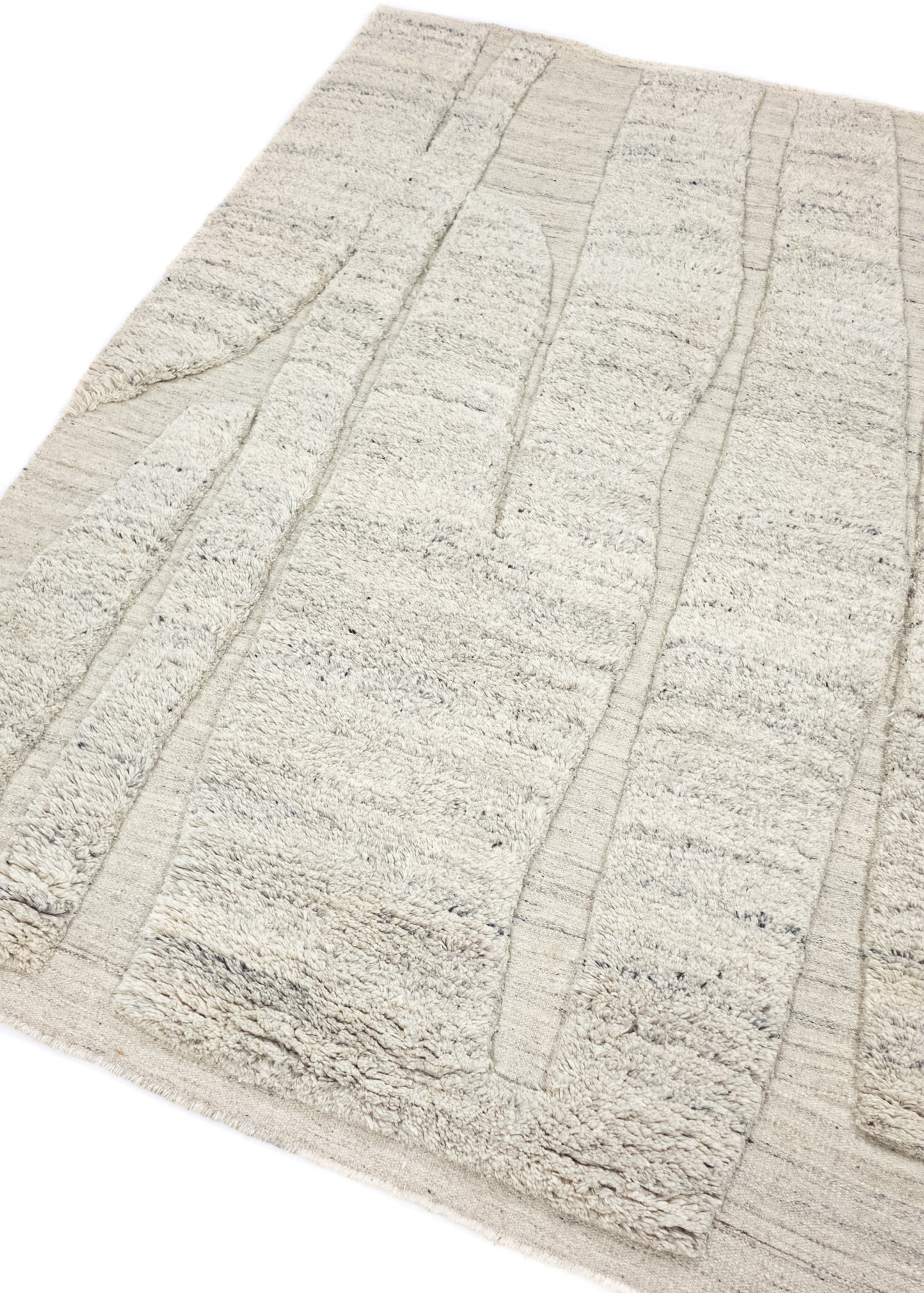 Vloerkleed MOMO Rugs Zahara Grey Cream