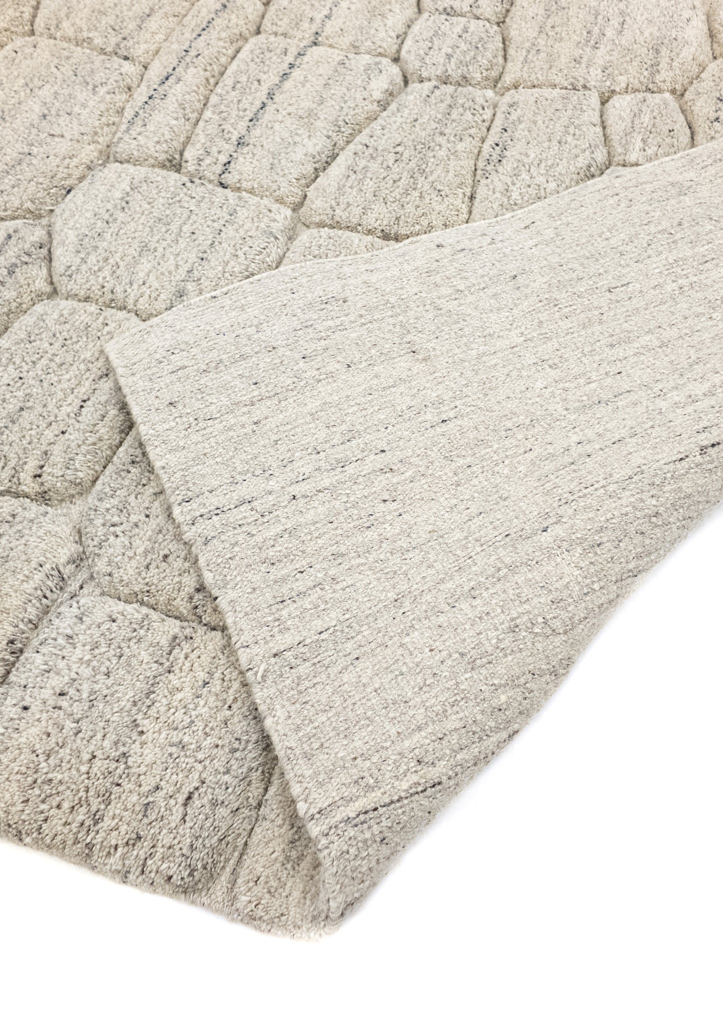Vloerkleed MOMO Rugs Ravello Grey Cream