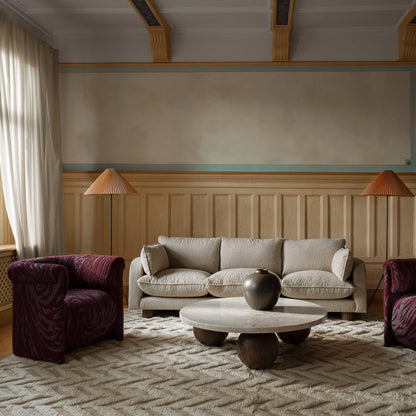 Herringbone White in een interieur