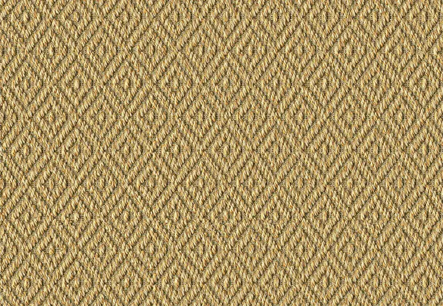 Vloerkleed Momo Rugs Sisal Diamond Gold