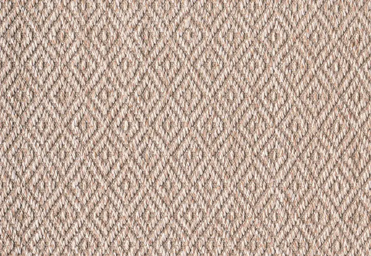 Vloerkleed MOMO Rugs Sisal Diamond Greige