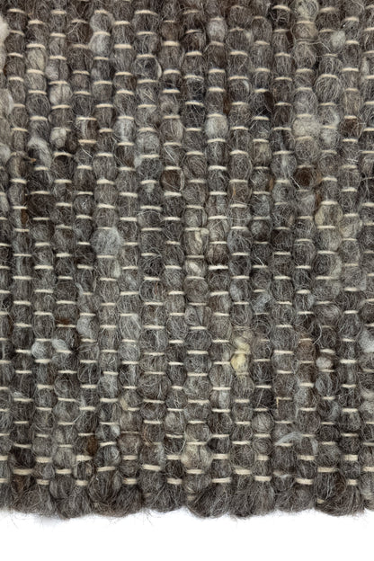 Vloerkleed MOMO Rugs Alpenschijn naturel grijs 122