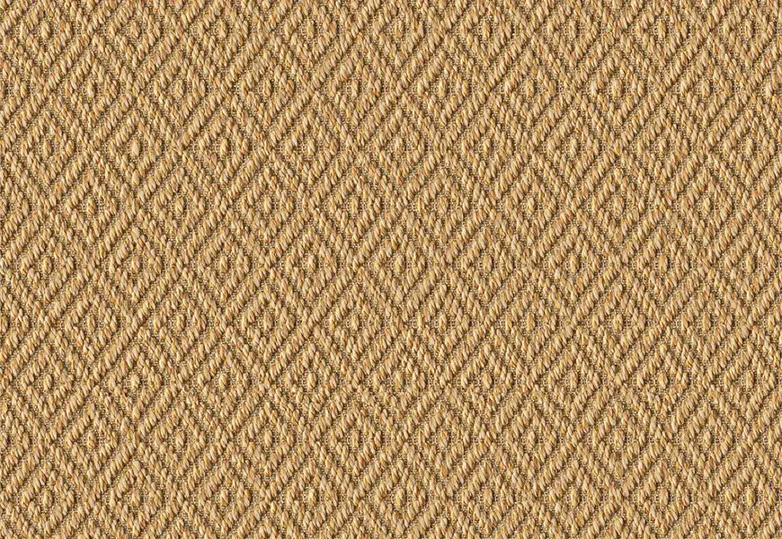 Vloerkleed MOMO Rugs Sisal Diamant bruin