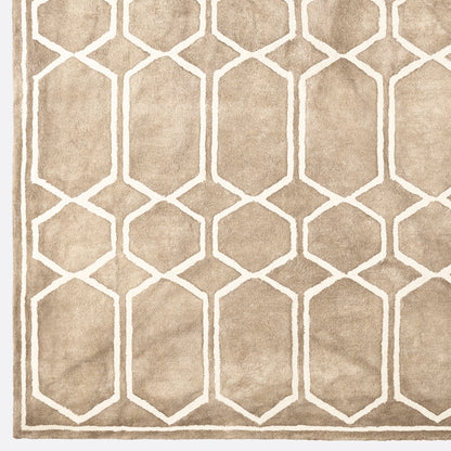 Dusty Deco Tie Dye Beige, product- of sfeerfoto