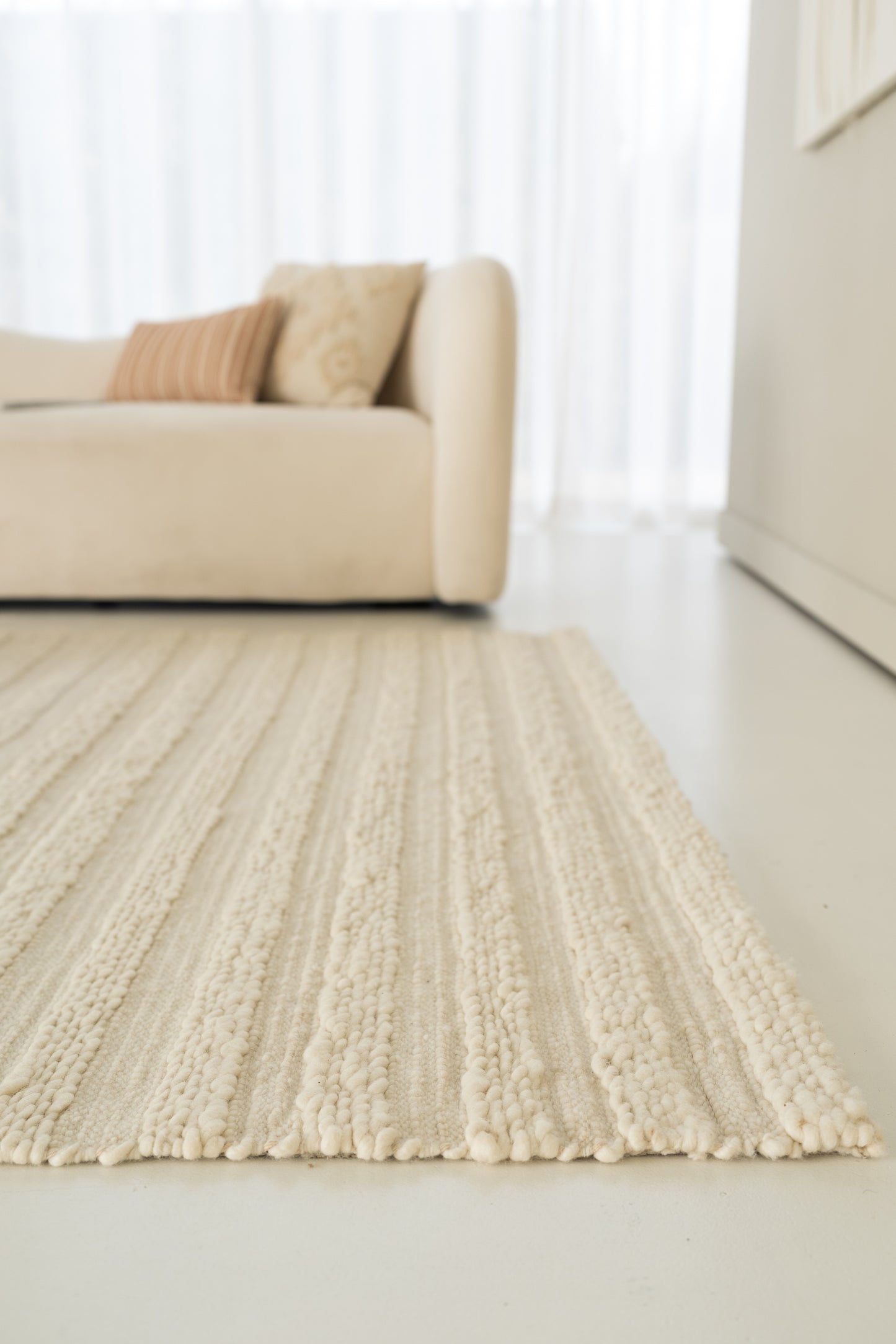 Vloerkleed MOMO Rugs | Earthwave White