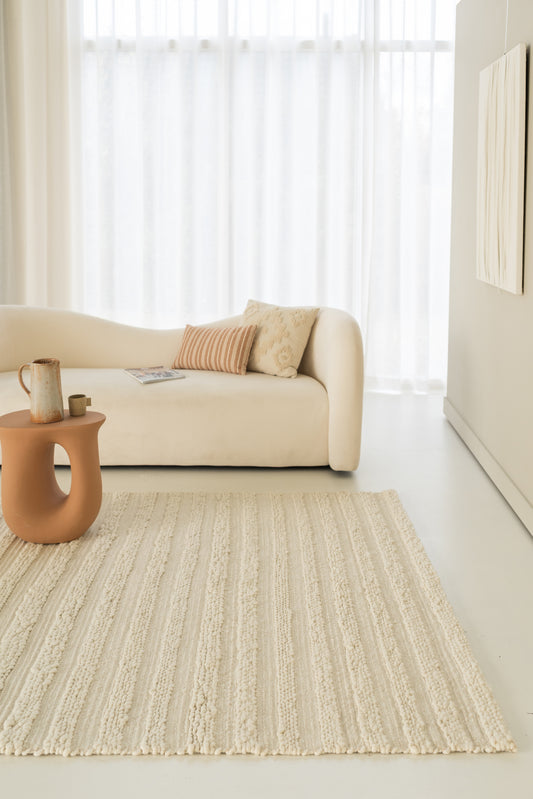 Vloerkleed MOMO Rugs | Earthwave White