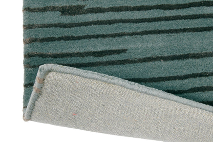 Laagpolig vloerkleed Florence Broadhurst Slub Charcoal 39405