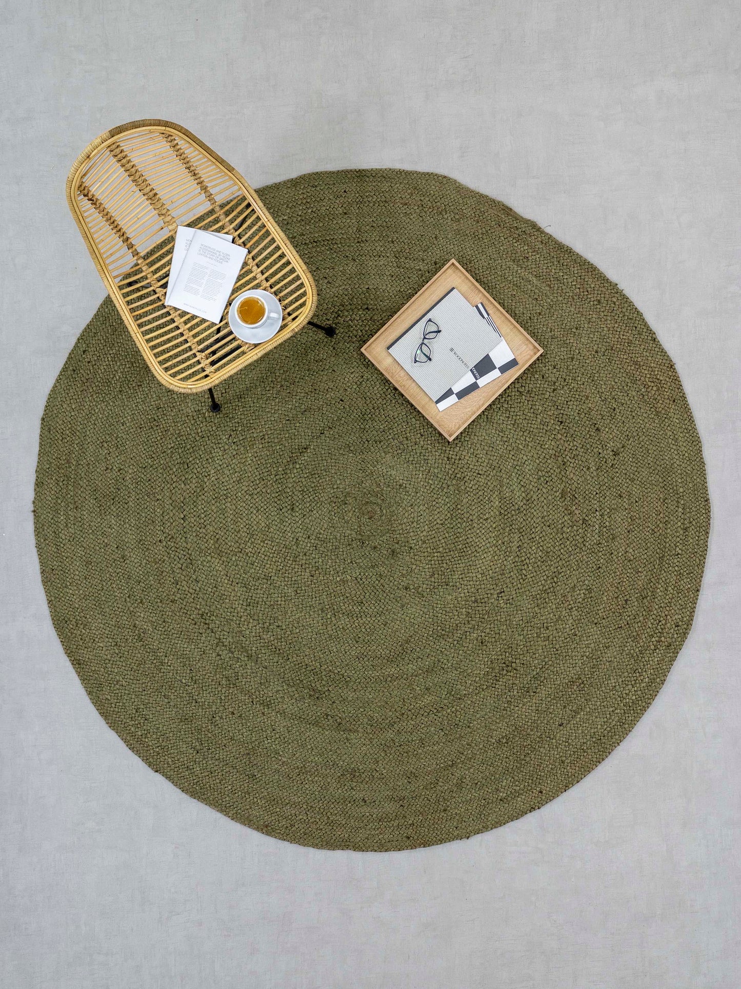 Rond vloerkleed Brinker Carpets Festival Circle Olive Outlet