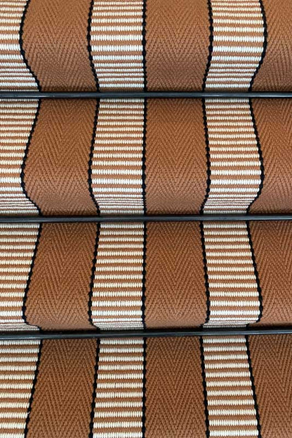 Traploper Hartley & Tissier Stripes Greta 01 Cinnamon