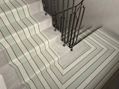 Traploper Hartley & Tissier Stripes Greta 05 Willow