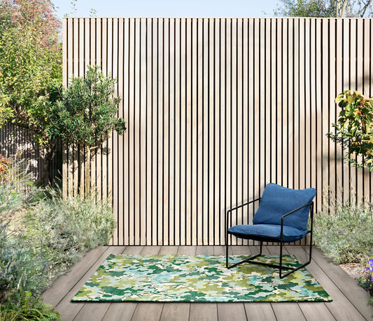 Buitenkleed Harlequin Tree Tops Green 443807