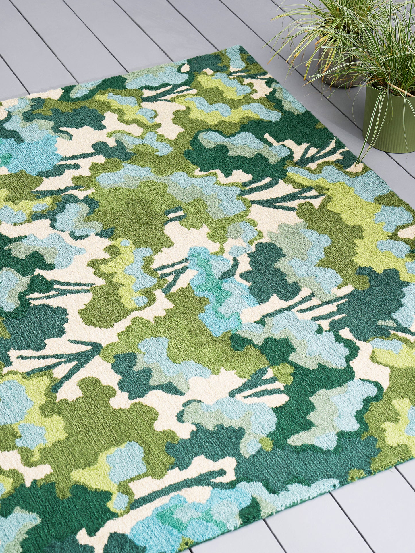 Buitenkleed Harlequin Tree Tops Green 443807