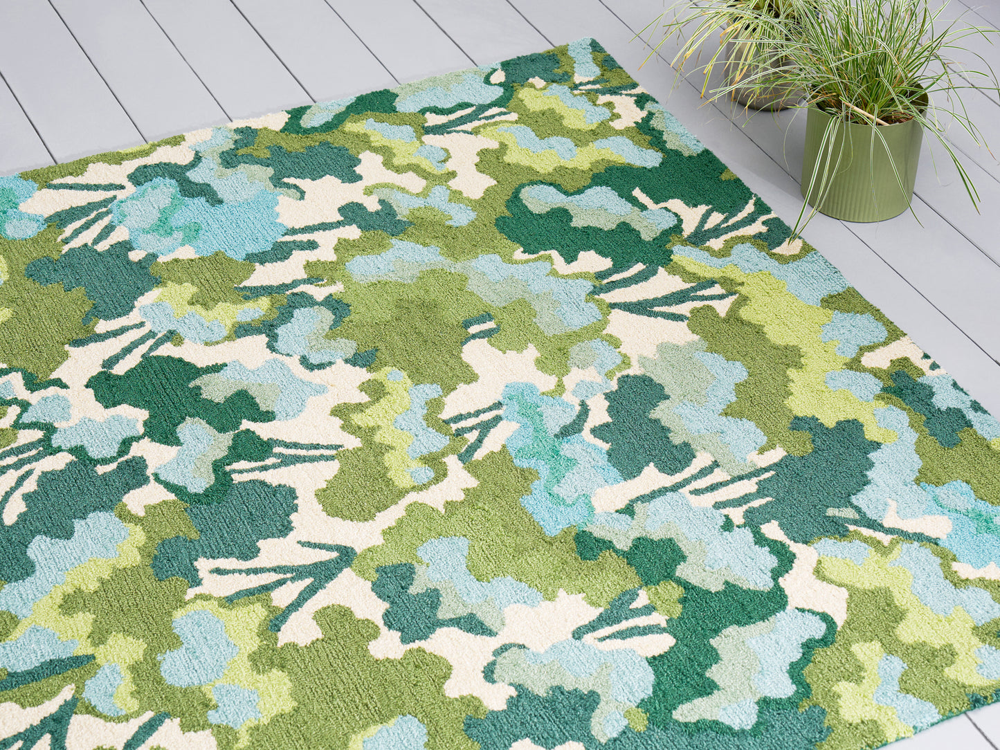 Buitenkleed Harlequin Tree Tops Green 443807