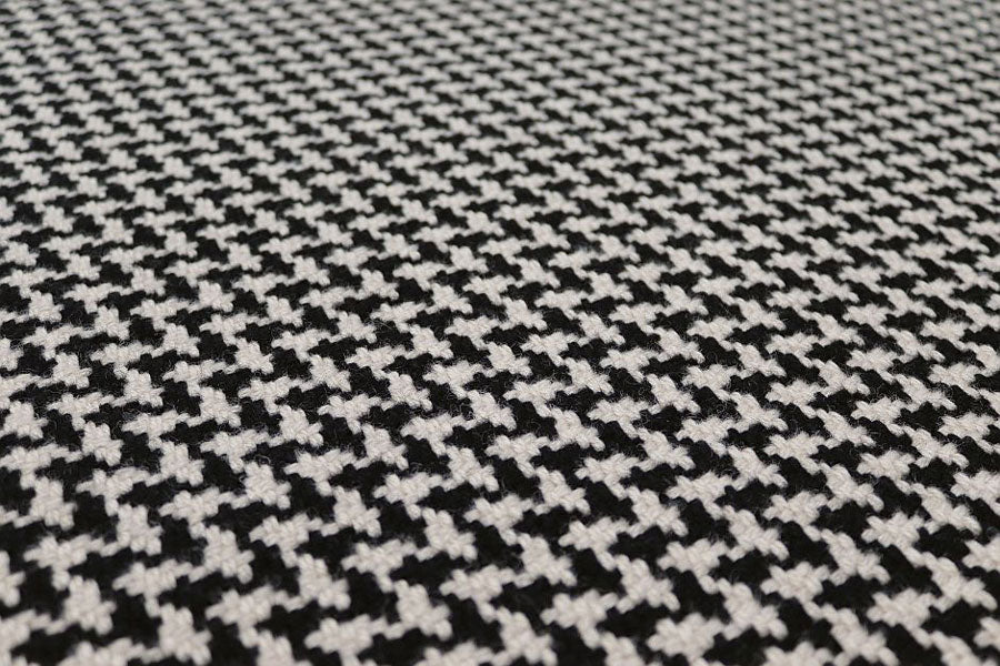 Traploper Hartley Tissier Houndstooth Black & White