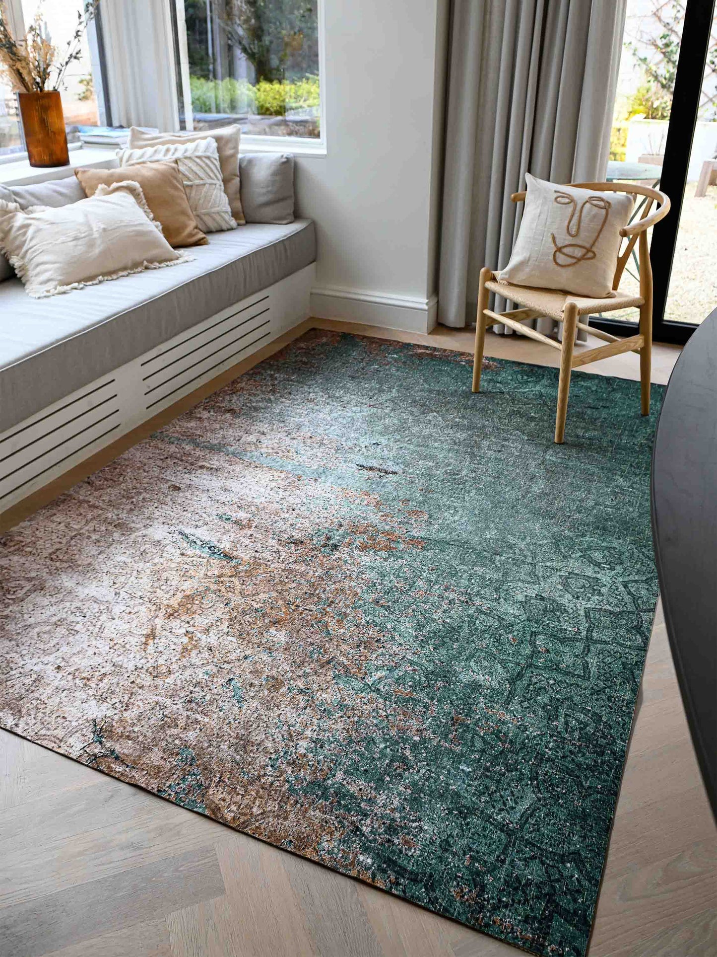 Vloerkleed Jackie And The Fish Concours Zagros Green