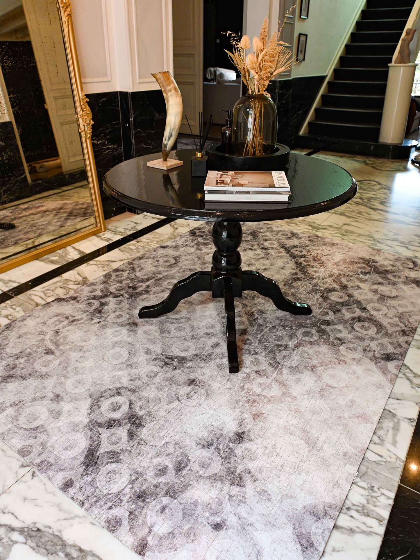 Vloerkleed Jackie And The Fish Circle Discal Interference (outlet)