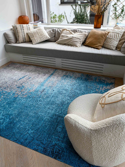 Vloerkleed Jackie And The Fish Concours Sabalan Teal (outlet)