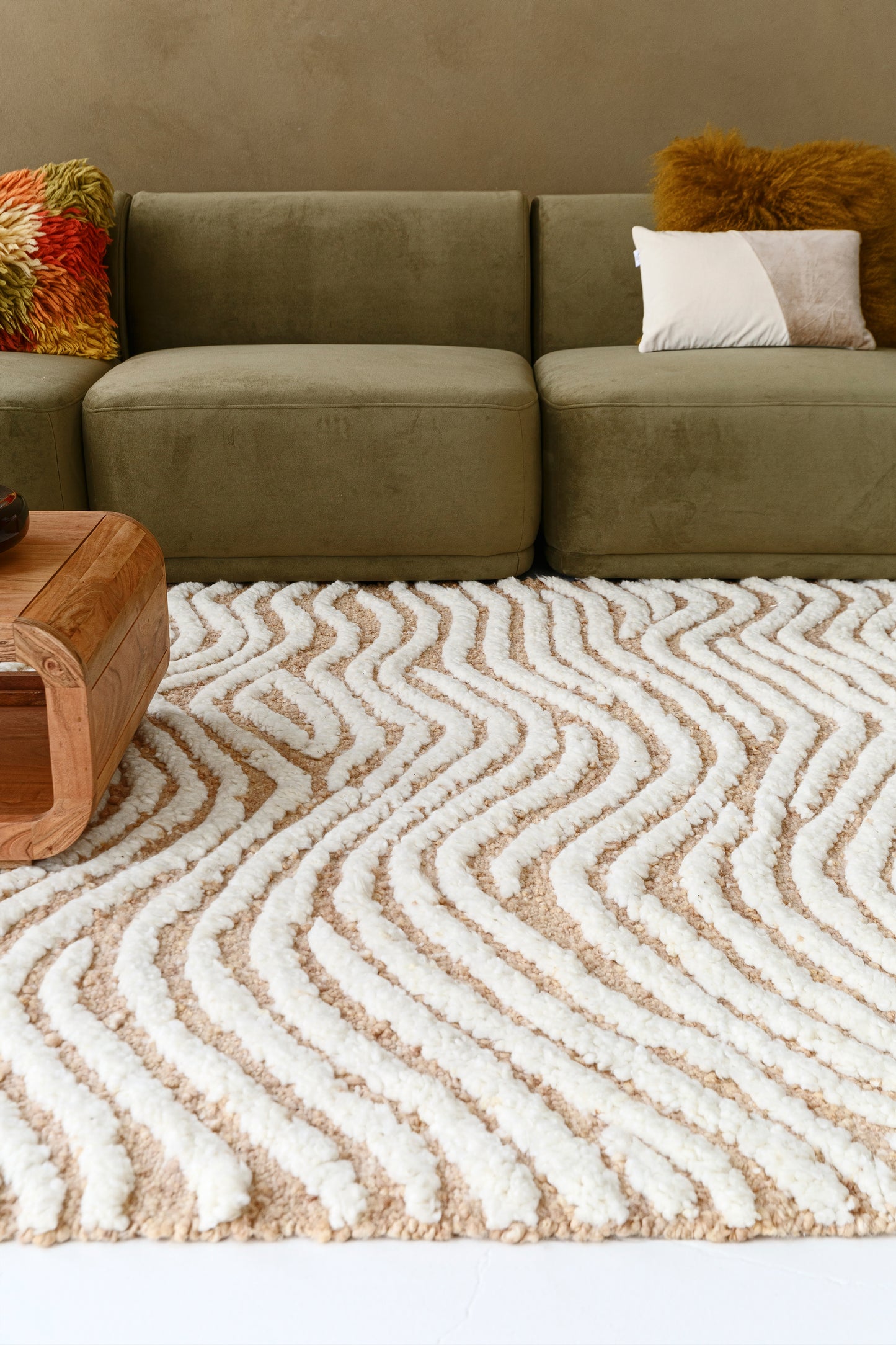 Vloerkleed Pipa Beige by Diana van den Boomen Interiors