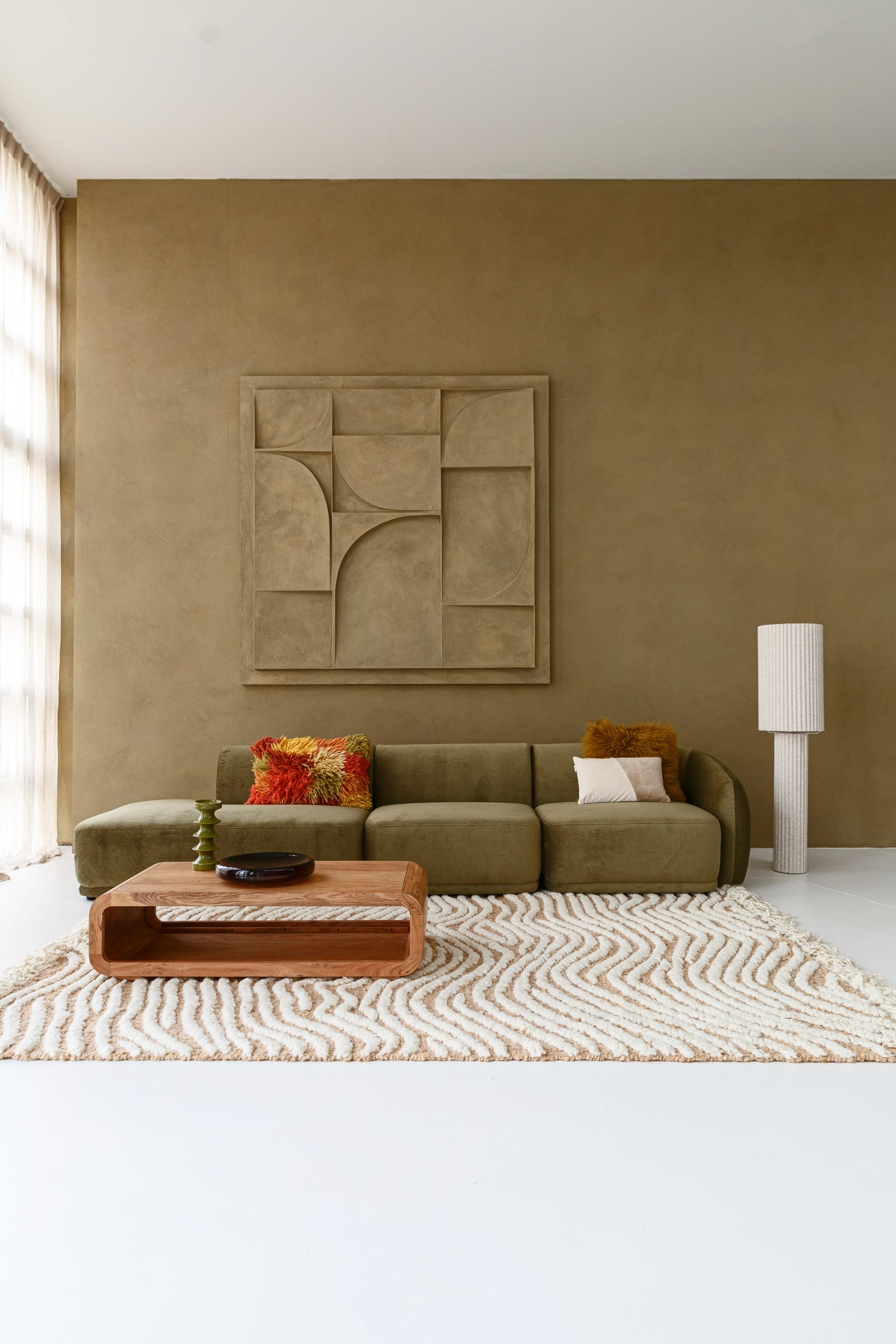 Vloerkleed Pipa Beige by Diana van den Boomen Interiors