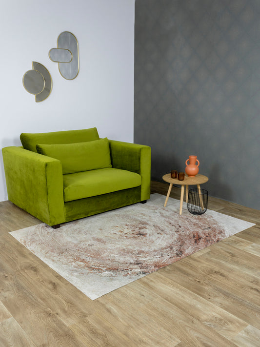 Vloerkleed Jackie And The Fish Nautilus Jurassic Red (outlet)